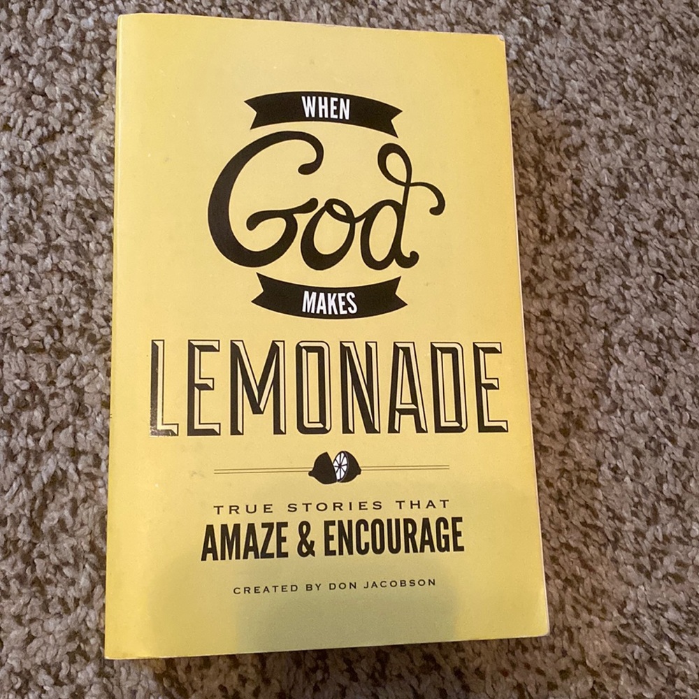 When God Makes Lemonade book